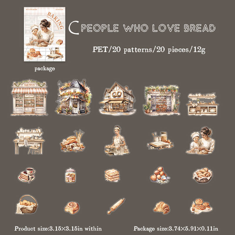 Baking Stickers | 20 PCS