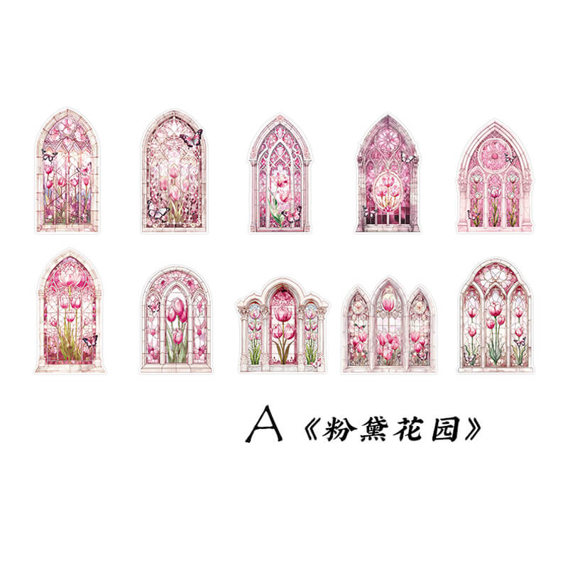 Mystical Star Palace Stickers | 10 PCS