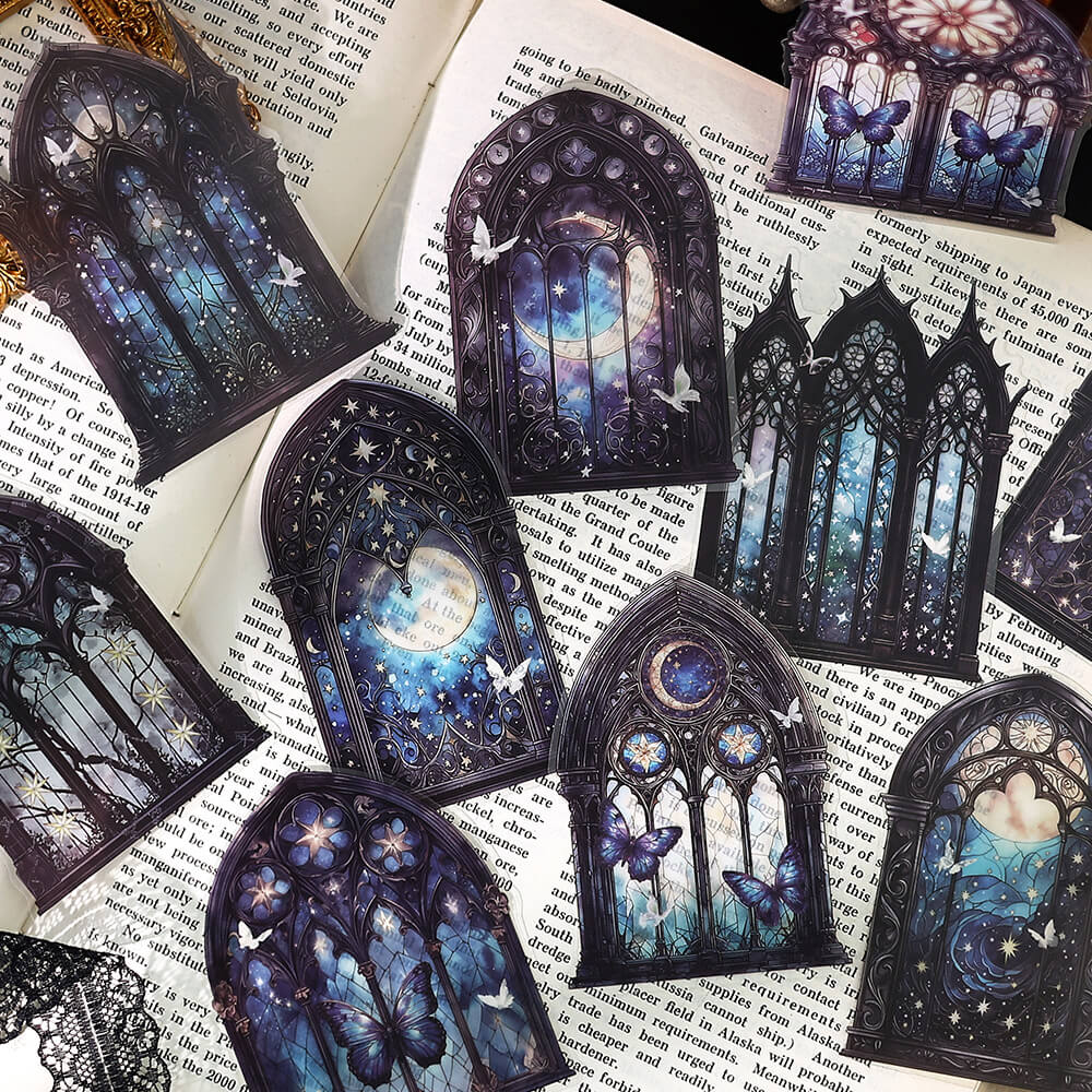 Mystical Star Palace Stickers | 10 PCS