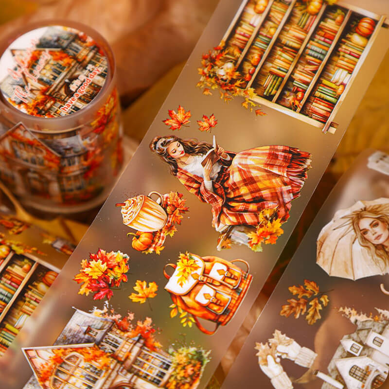 Autumn Girl PET Tape | 1 Loop