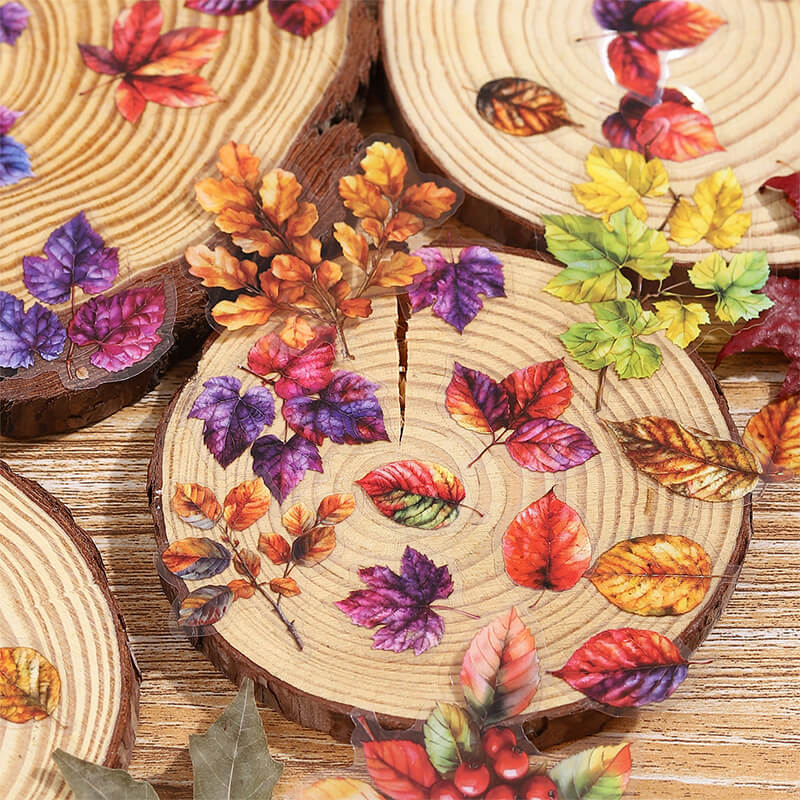 Autumn Leaves Stickers | 25 PCS