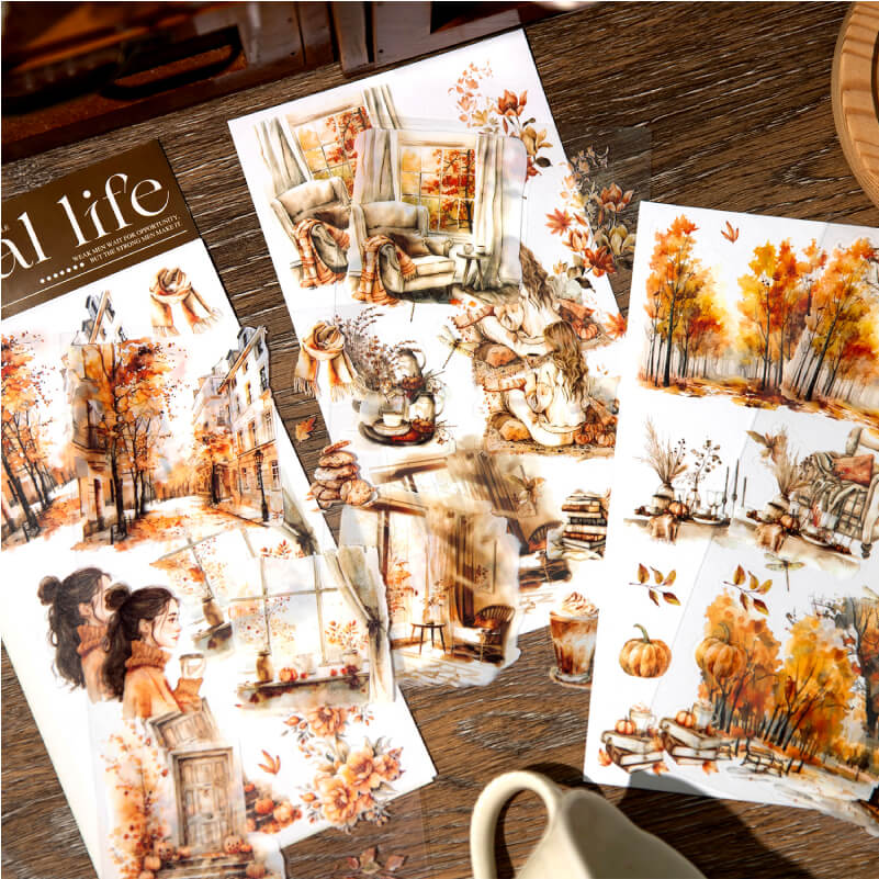 Autumn Life Stickers | 6 PCS