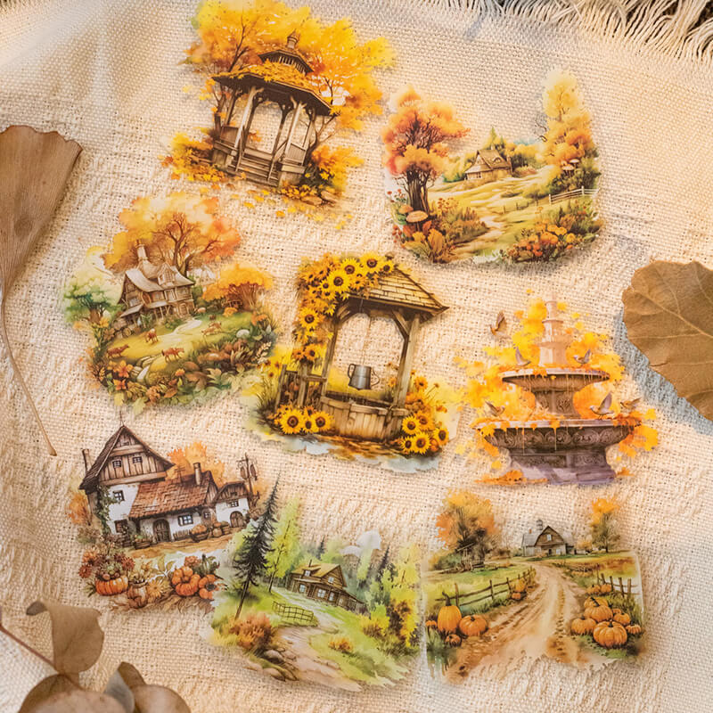 Autumn Market Stickers | 10 PCS