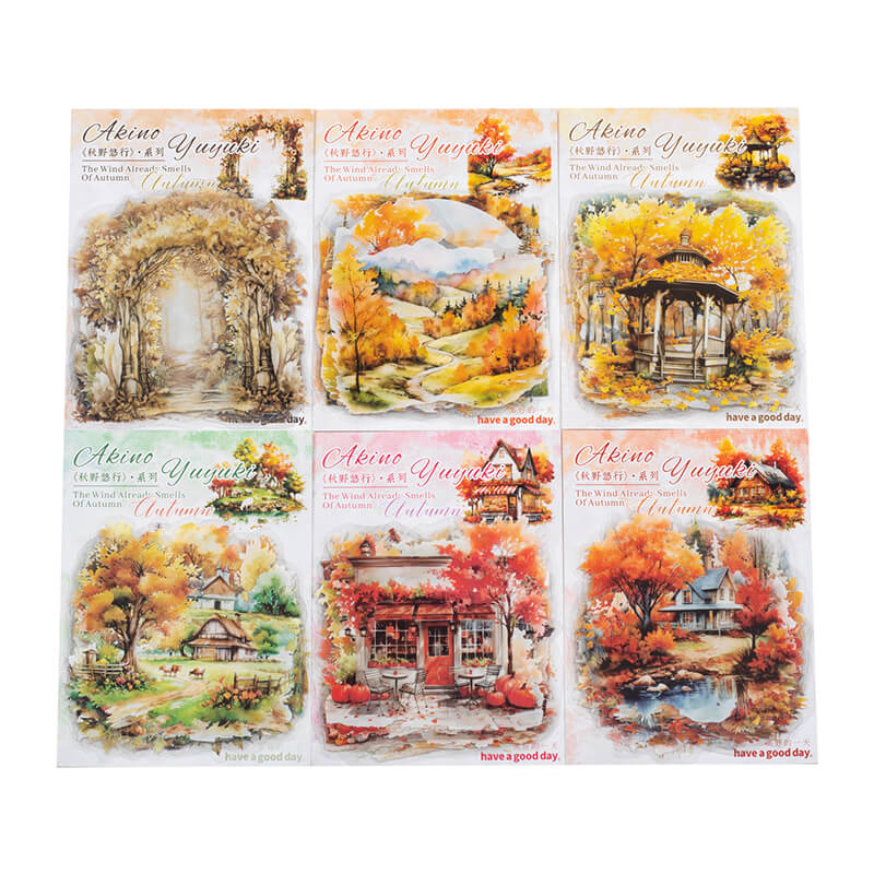 Autumn Market Stickers | 10 PCS