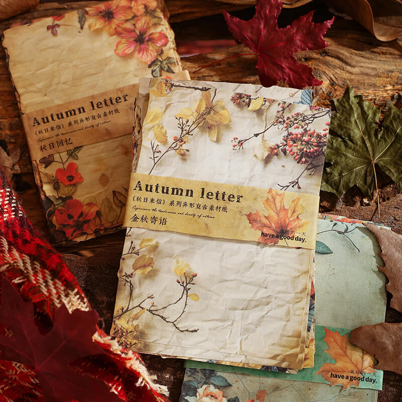 Autumn Memories Scrapbooking Paper | 30 PCS