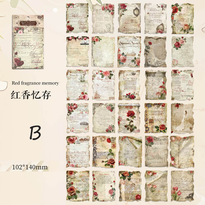 Beautiful Dream Scrapbooking Paper | 30 PCS