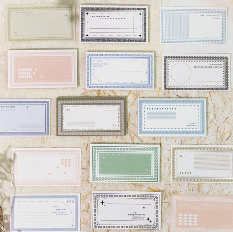 Border Notes | 30 PCS