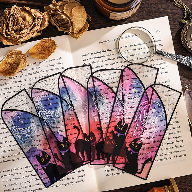 Brilliant Star Cat Bookmark | 6 PCS