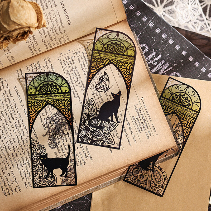 Brilliant Star Cat Bookmark | 6 PCS