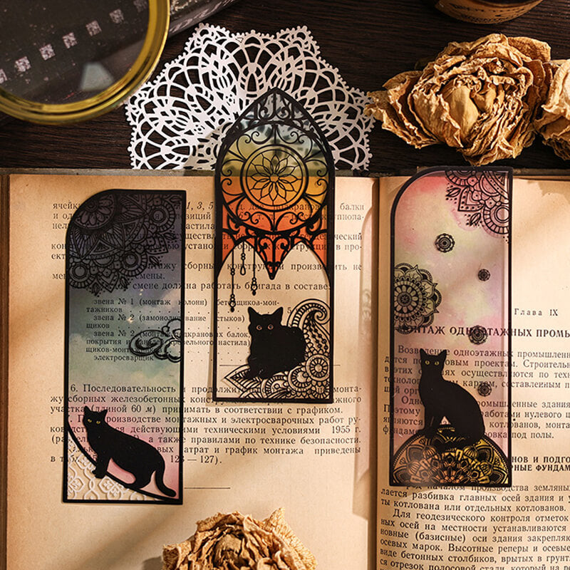 Brilliant Star Cat Bookmark | 6 PCS