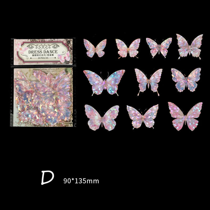 Butterfly Pact Stickers | 20 PCS