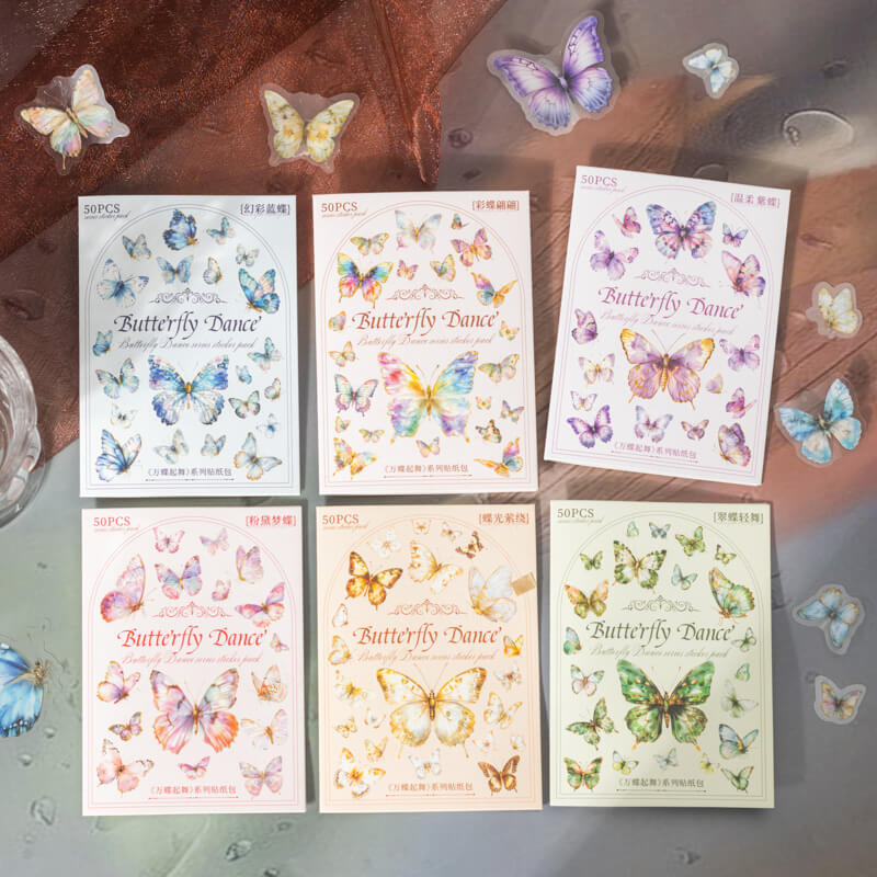 Butterfly Stickers | 50 PCS