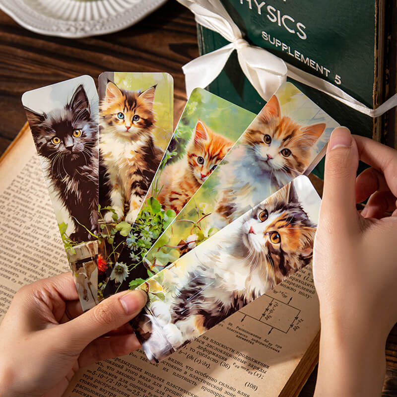 Cat Bookmarks | 5 PCS