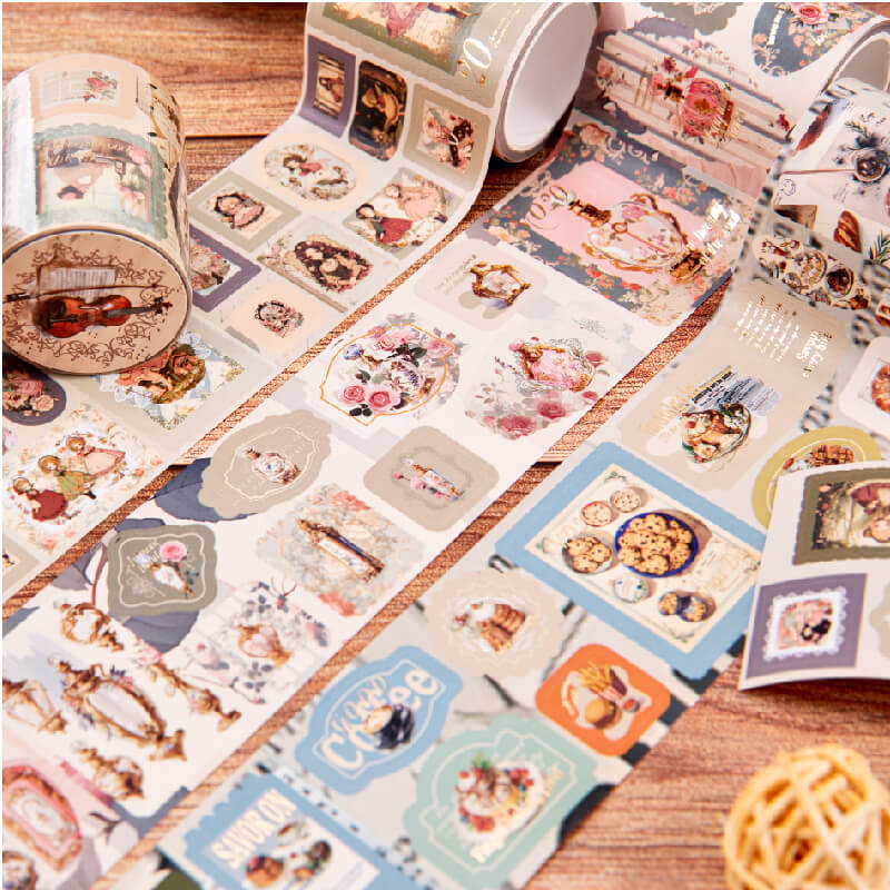 Cat Story Sticker Tape | 1 Roll