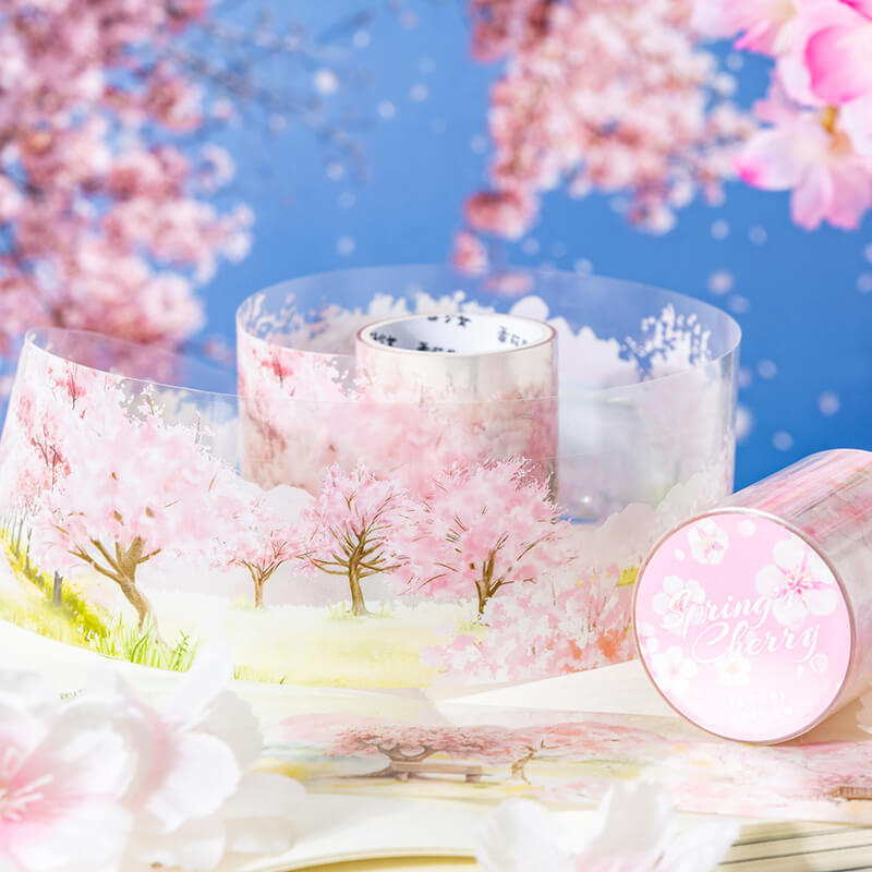 Cherry Blossom PET Tape | 1 Roll