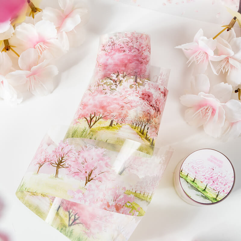 Cherry Blossom PET Tape | 1 Roll