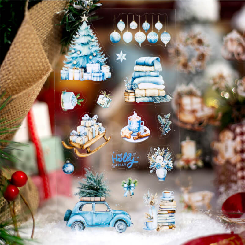 Christmas Forest Stickers | 6 PCS