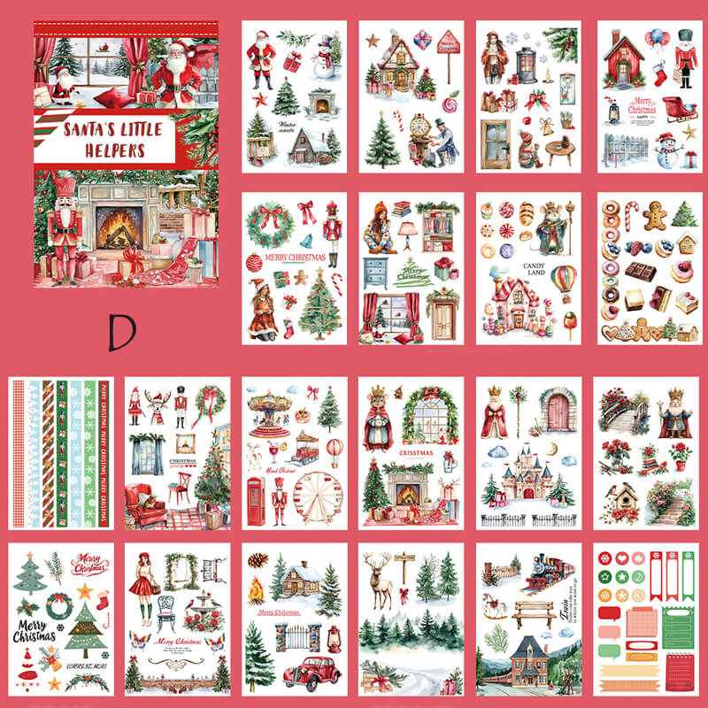 Christmas Wishes Sticker Book