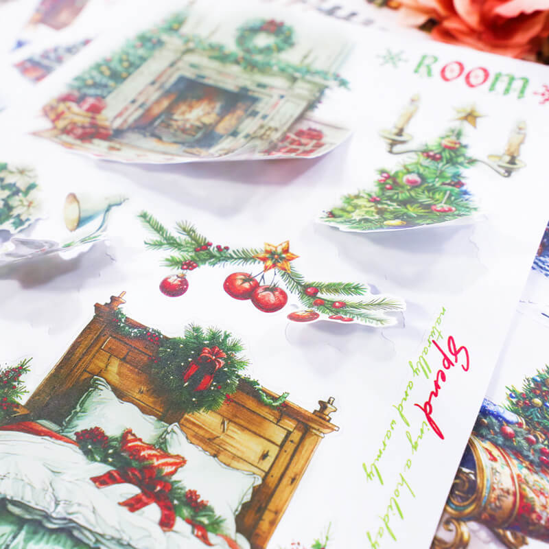 Christmas Wishes Sticker Book