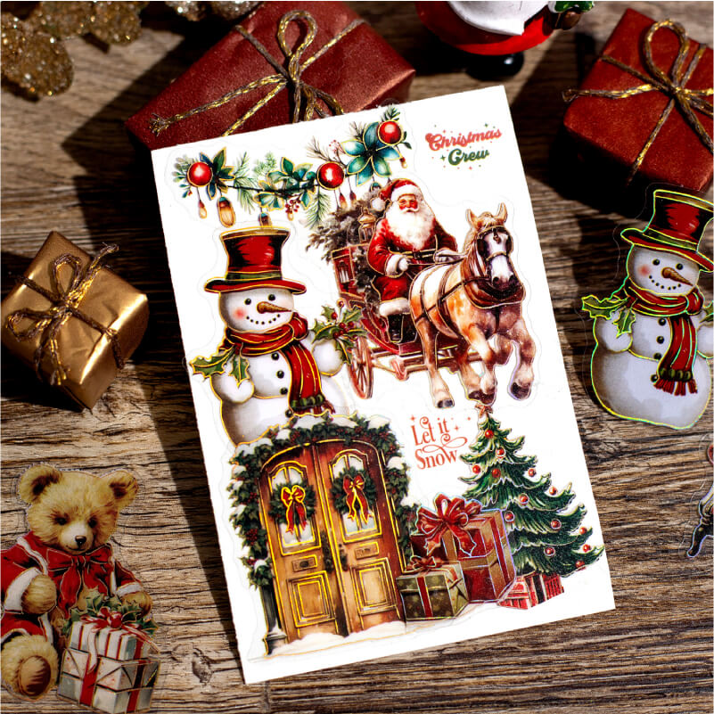 Christmas Wonderful Night Stickers | 30 PCS