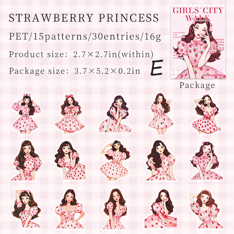 City Girls Stickers | 30 PCS