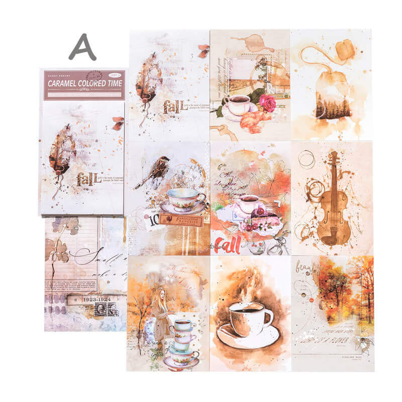 Coffee Themed Papers | 30 Pcs