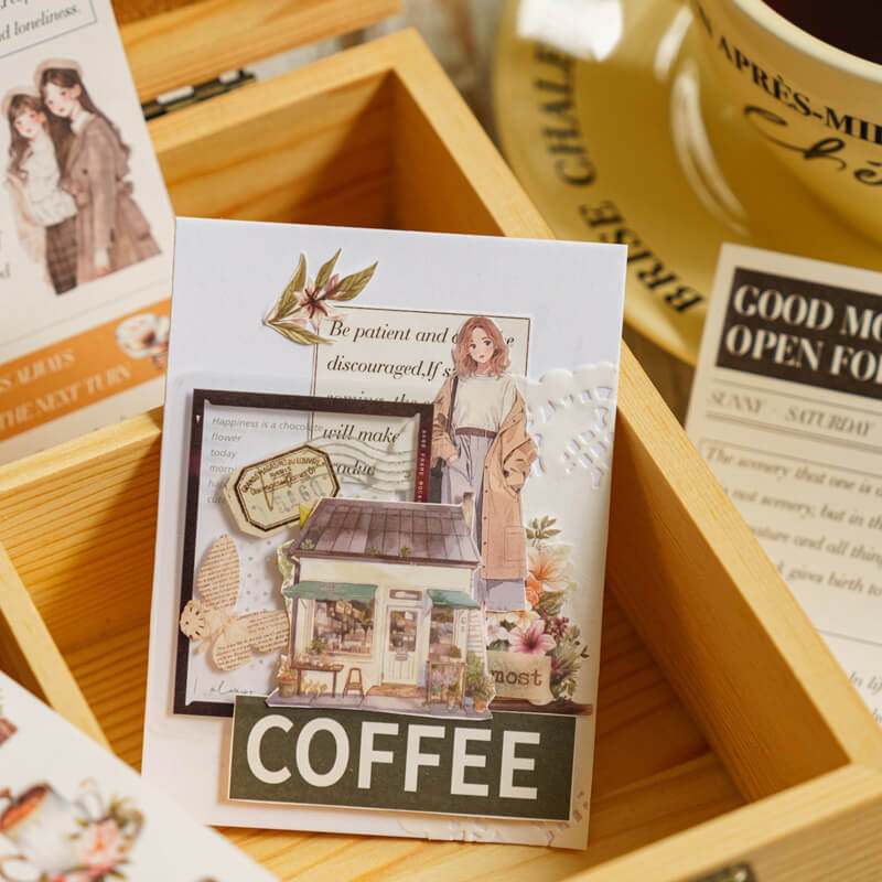 Coffee Themed Papers | 30 Pcs