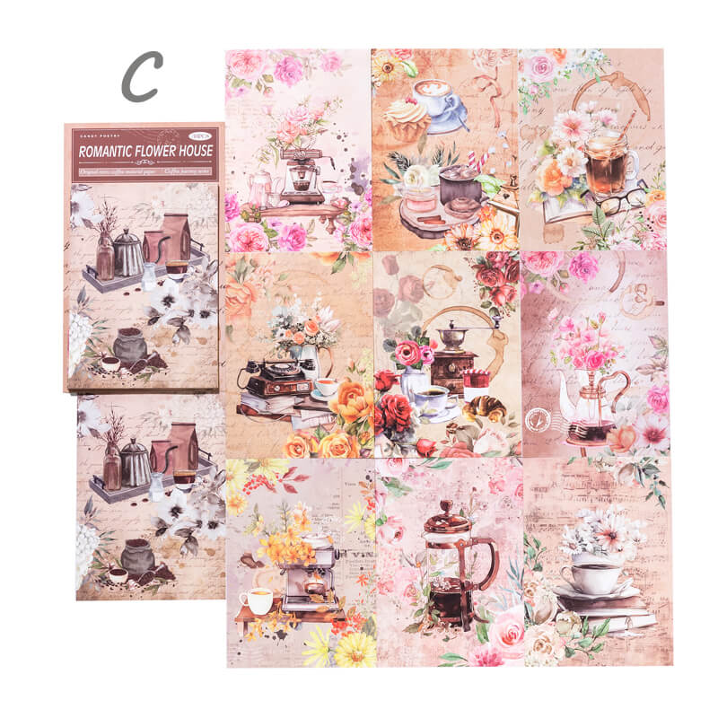 Coffee Themed Papers | 30 Pcs