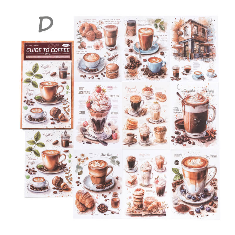 Coffee Themed Papers | 30 Pcs