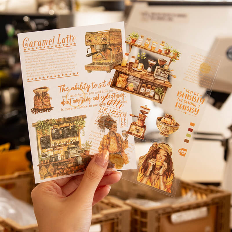 Coffee Weekly Stickers | 20 PCS