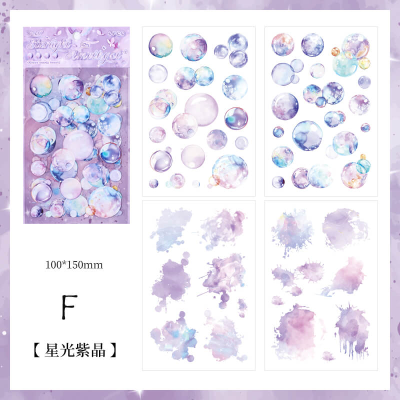 Color Bubbles Stickers | 4 PCS