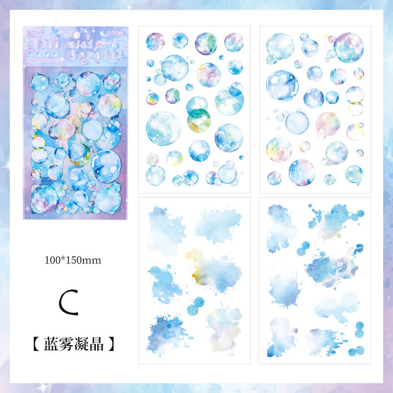 Color Bubbles Stickers | 4 PCS