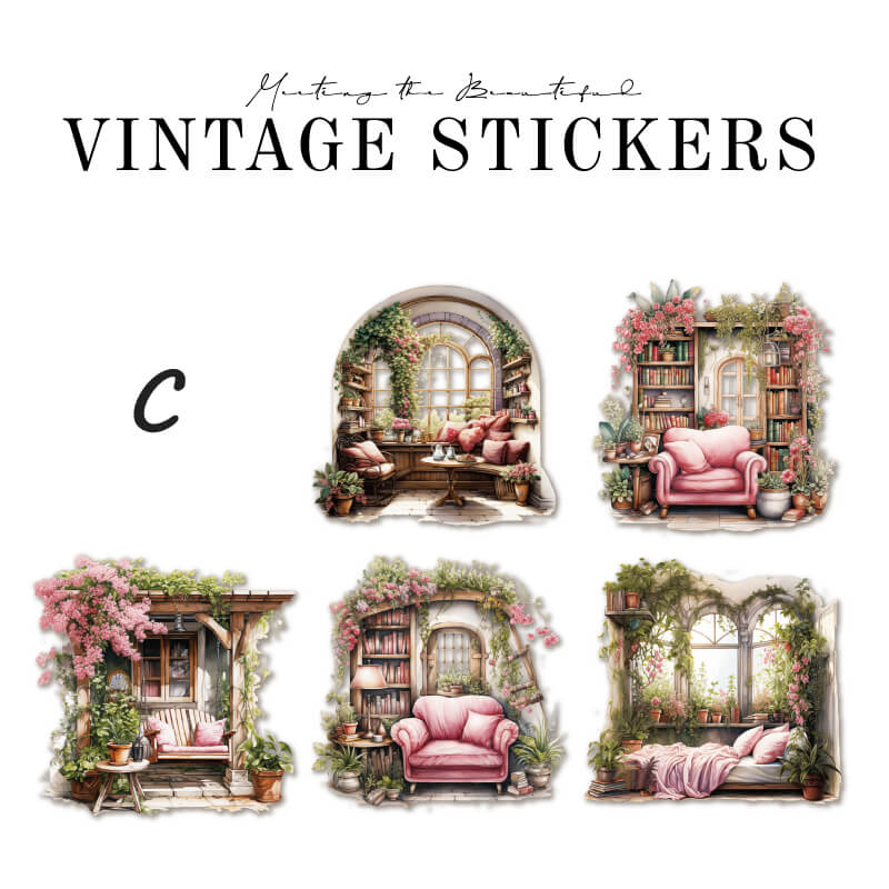 Cozy Corners Stickers | 10PCS