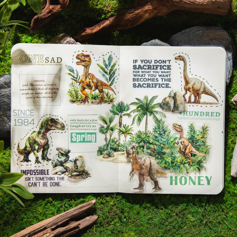 Dinosaur World Stickers | 15 PCS