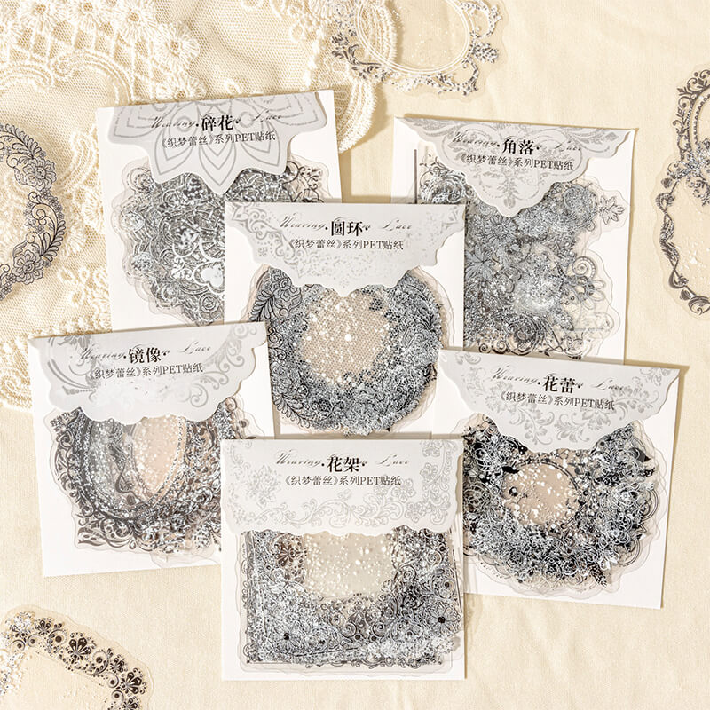 Dreamweaving Lace Stickers | 20 PCS