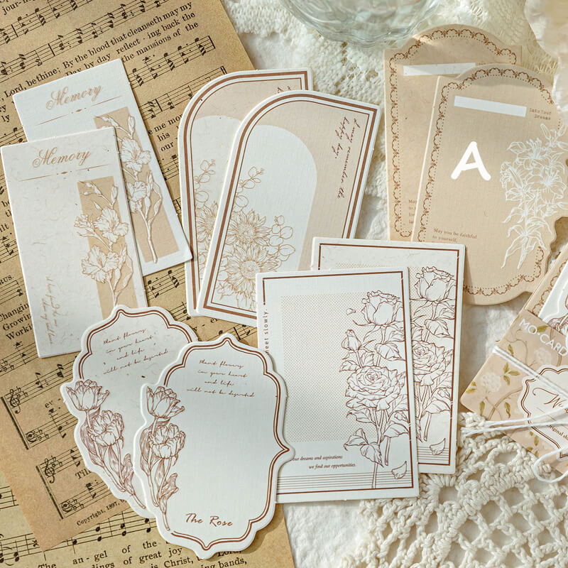 Embossed Frame Labels | 10 Pcs