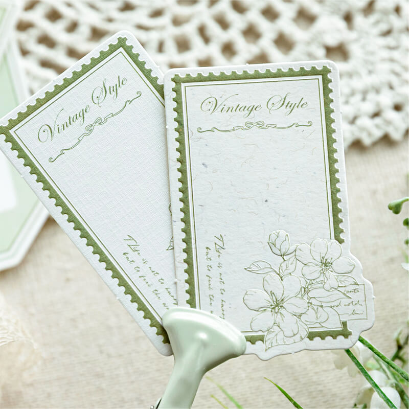 Embossed Frame Labels | 10 Pcs