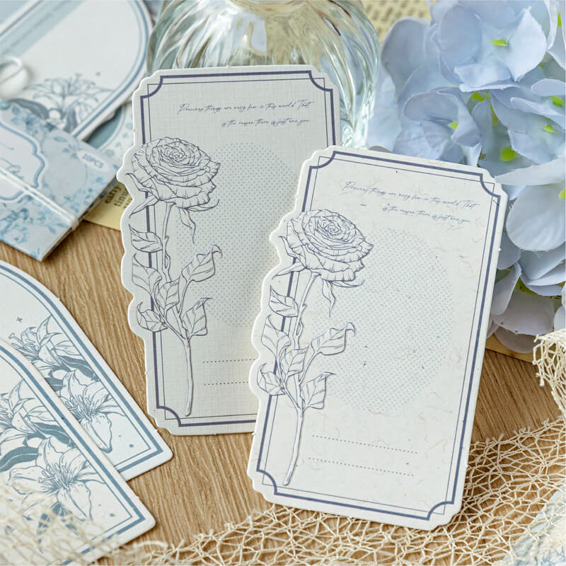 Embossed Frame Labels | 10 Pcs