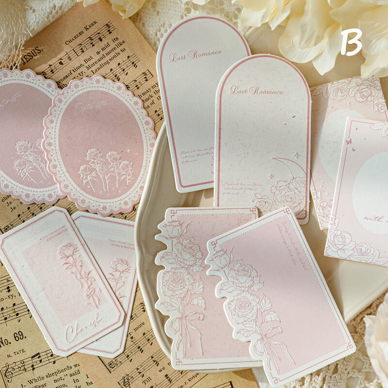 Embossed Frame Labels | 10 Pcs