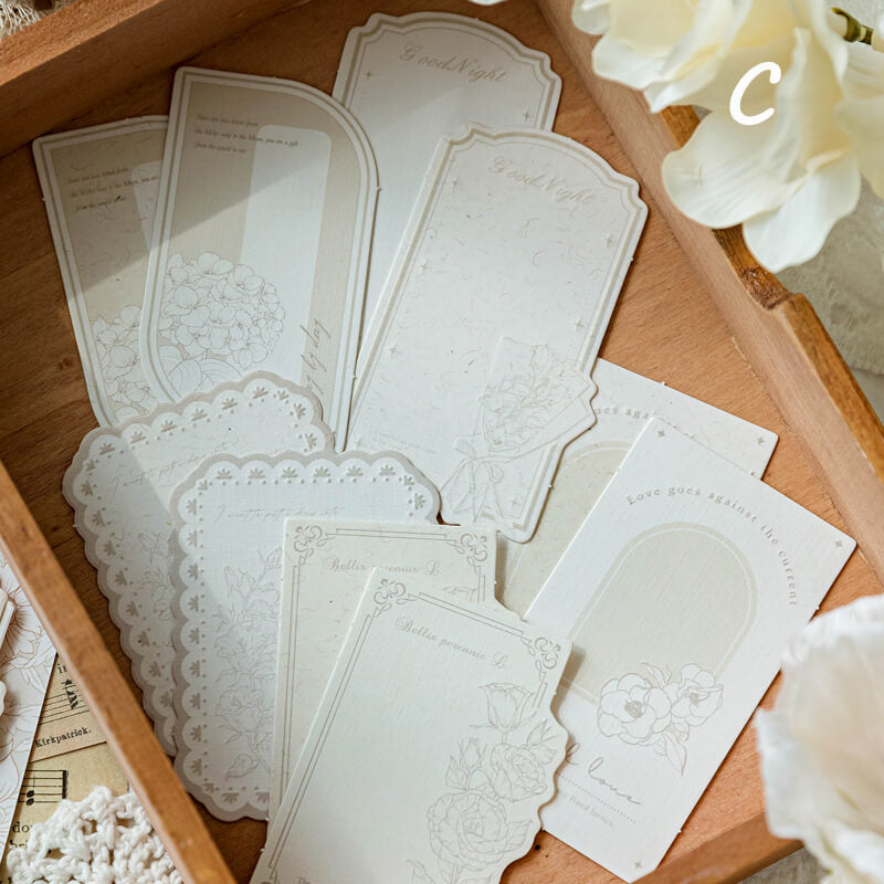 Embossed Frame Labels | 10 Pcs