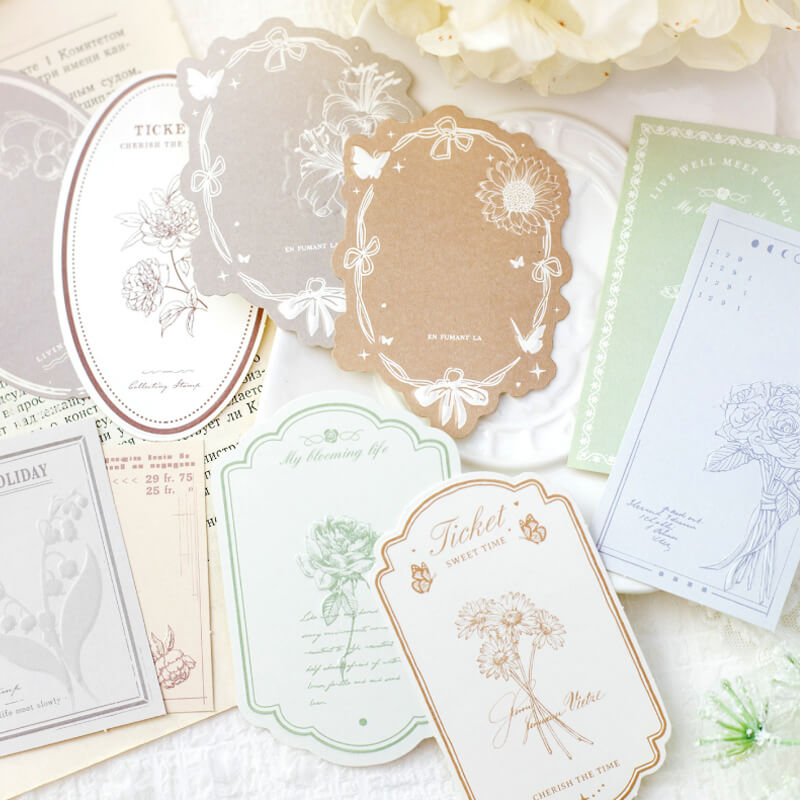 Embossed Labels | 10 PCS