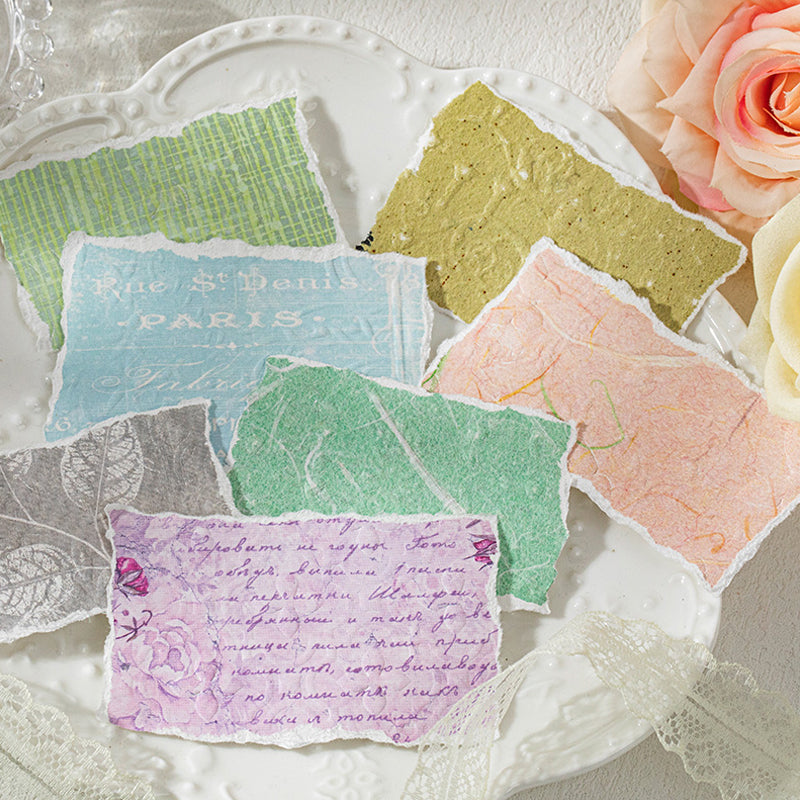 Embossed Scrapbooking Paper | 22 PCS