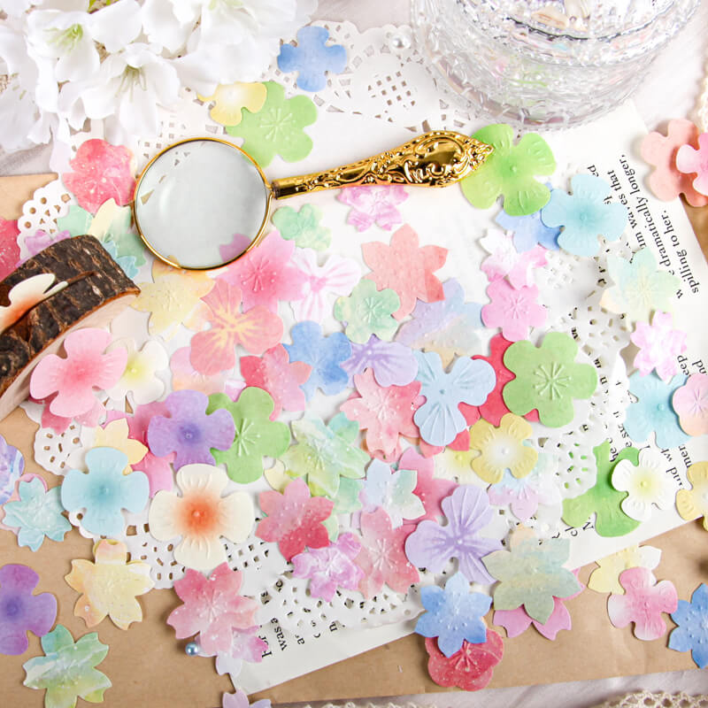 Embossed Spring Flowers | 30 PCS