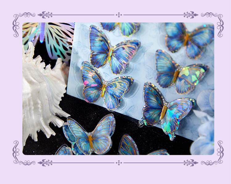 Fantasy Butterfly Stickers | 1 Sheet