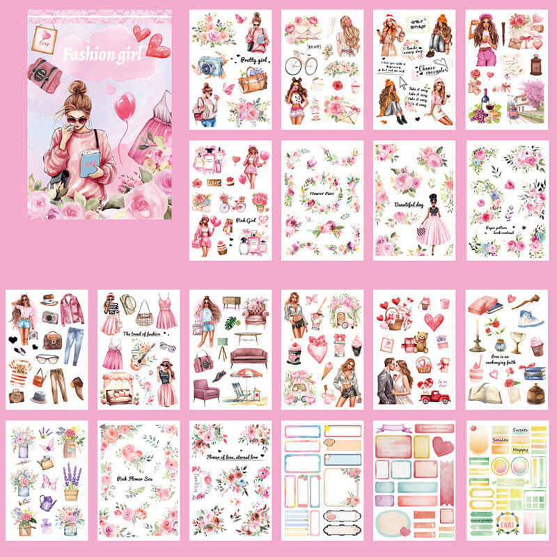 Girls Sticker Book