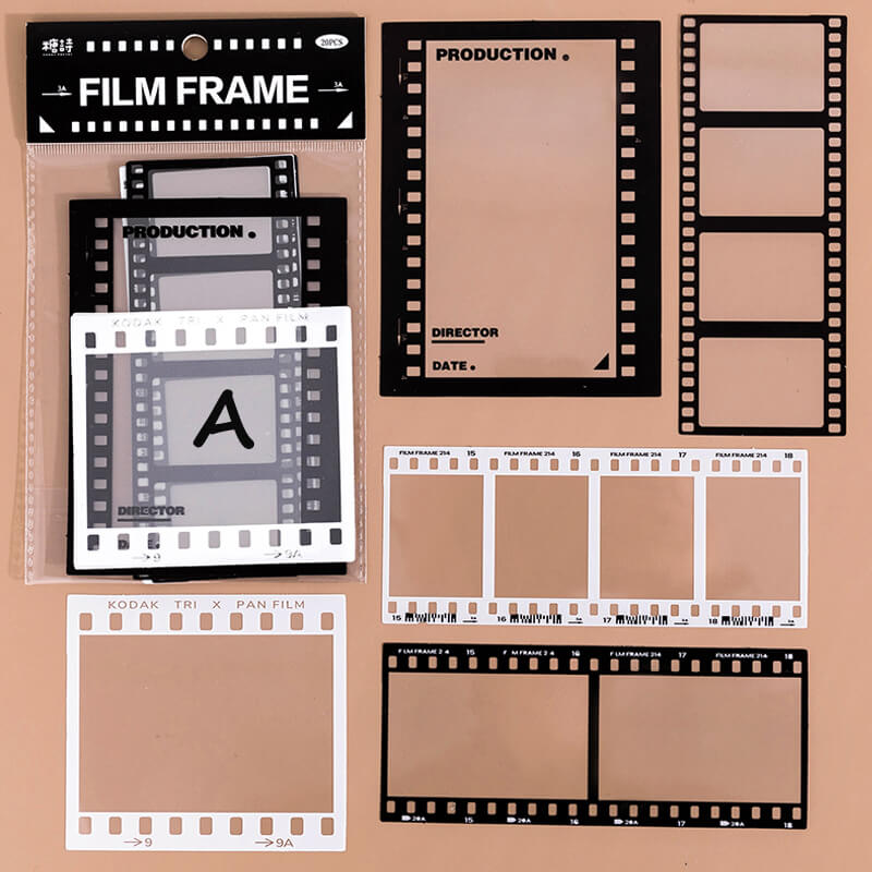 Film Frame Stickers | 15 PCS