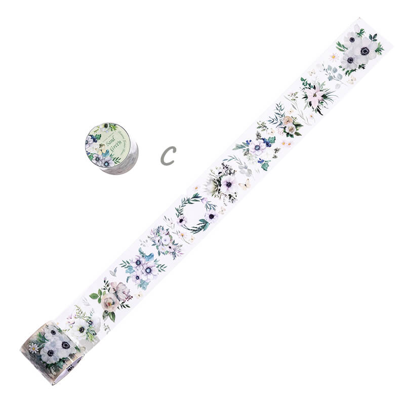 Small Flower PET Tape | 1 Roll