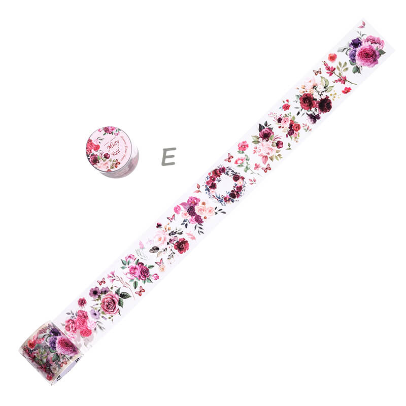 Small Flower PET Tape | 1 Roll