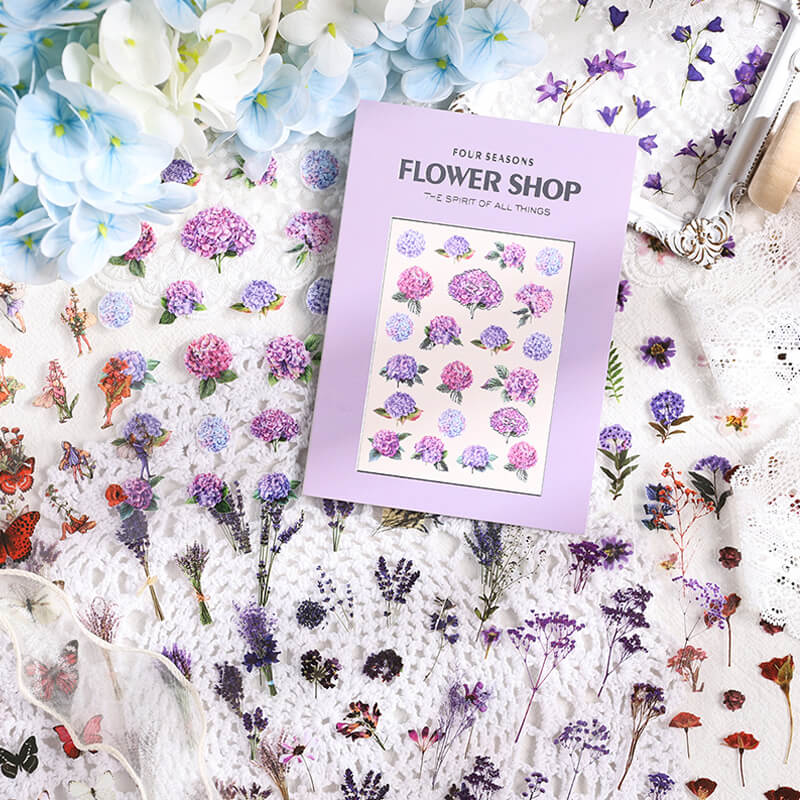 Flower Shop Sticker Books | 20 PCS