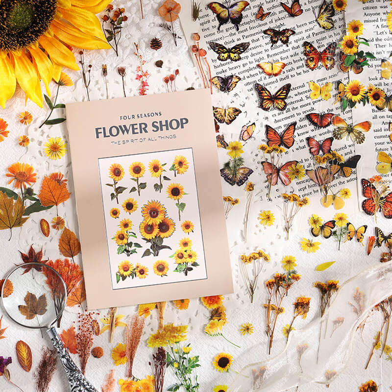 Flower Shop Sticker Books | 20 PCS